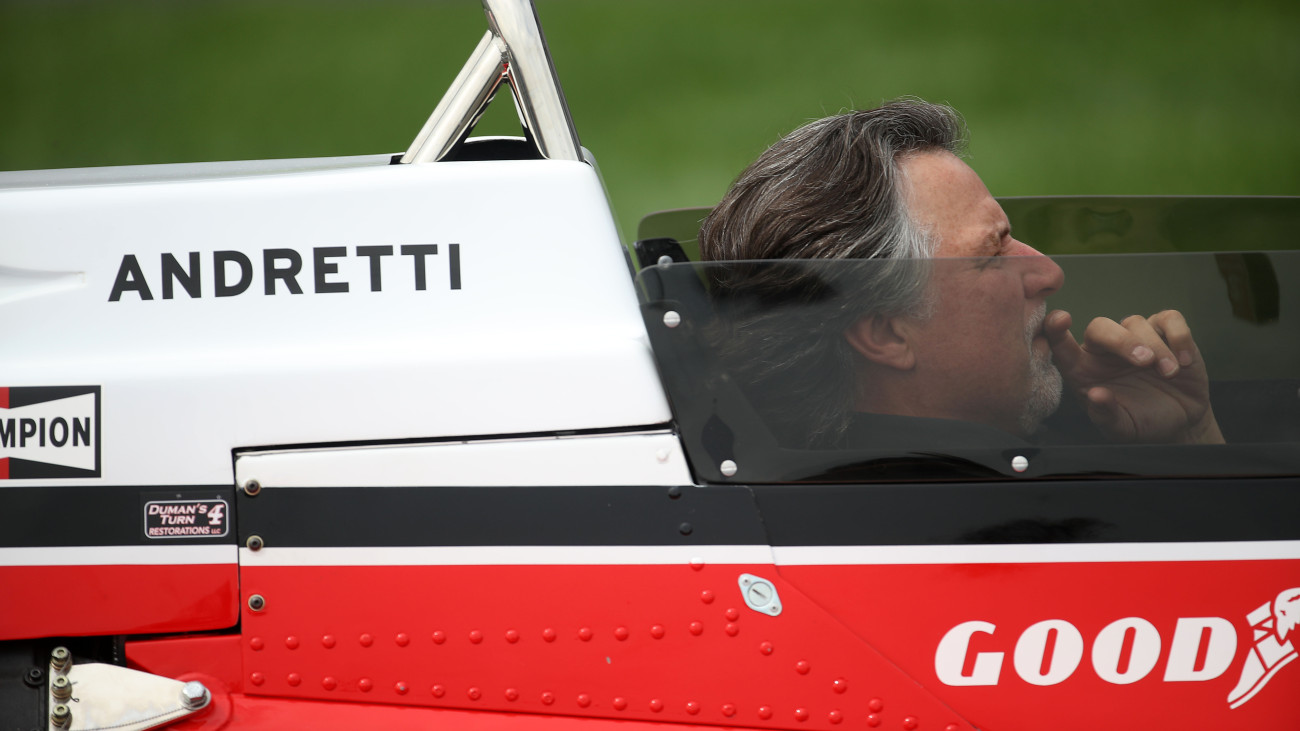 INDIANAPOLIS, INDIANA - MAY 26: Michael Andretti drives a car prior to the 103rd running of the Indianapolis 500 at Indianapolis Motor Speedway on May 26, 2019 in Indianapolis, Indiana. (Photo by Chris Graythen/Getty Images)