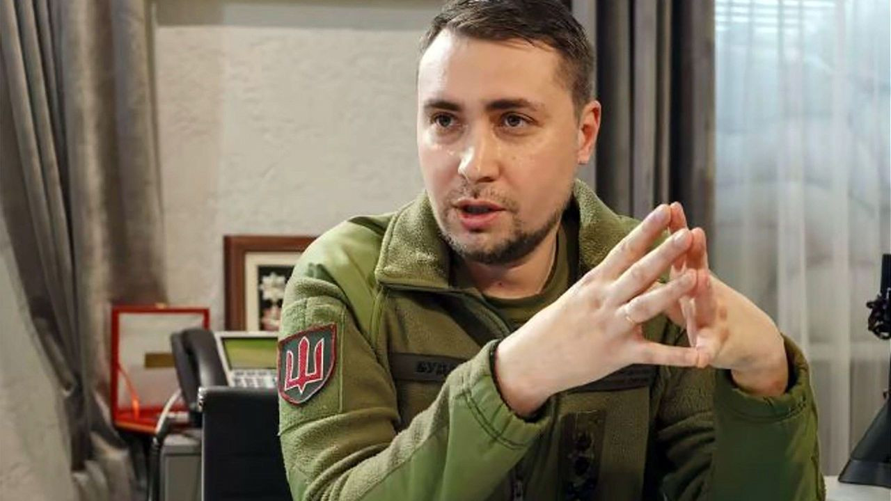 Kirilo Olekszijovics Budanov altábornagy, az ukrán katonai hírszerző szolgálat, a Felderítő Főcsoportfőnökség (HUR) vezetője. Forrás: X /  Justus Uwakwe