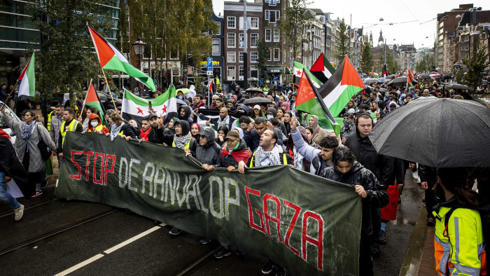 A gázai offenzíva miatt egyre feszültebb a hangulat Európa több nagyvárosában