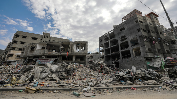 Így célozza támadásait Izrael a Gázai övezetben