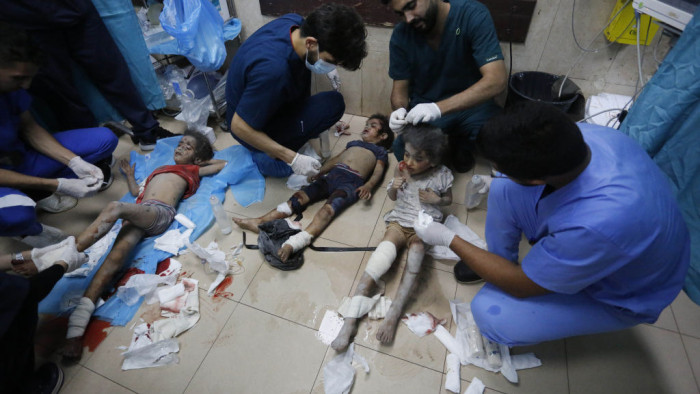 UNICEF: csaknem két és félezer gyerek halt meg Gázában két hét alatt