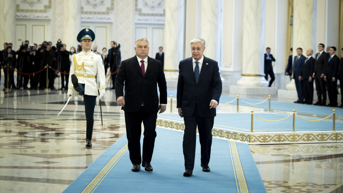 Orbán Viktor: a kazahok benne vannak a mi életünkben