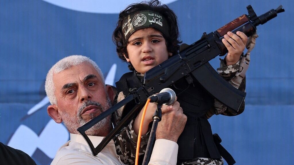 Jahja Szinvár, a Hamász jelenlegi vezetője. Forrás: X / Dan Poraz