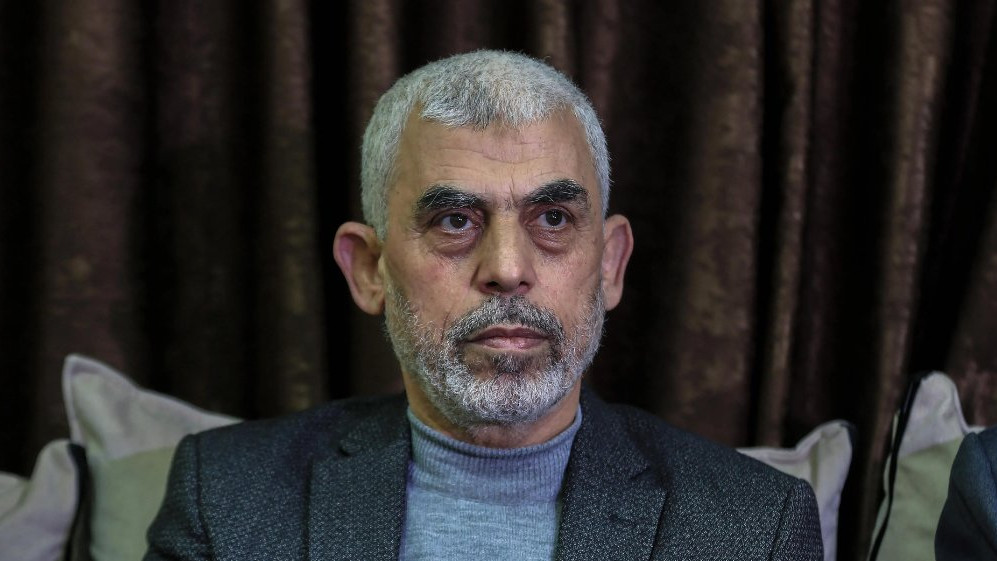 Jahja Szinvár, a Hamász jelenlegi vezetője. Forrás: X / Al Jazeera