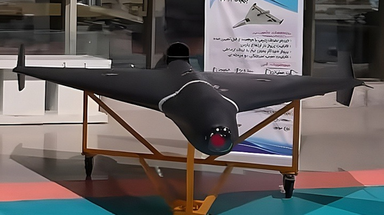 Iráni Shahed-238 drón. Forrás: X / Nexta