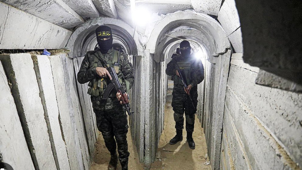 Hamász alagút a Gázai övezetben. Forrás: X / Pamela Geller