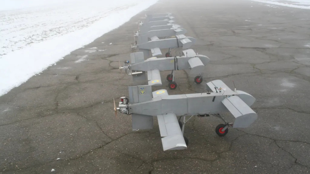 AQ-400 ukrán kamikaze drón. Forrás: Terminal Autonomy