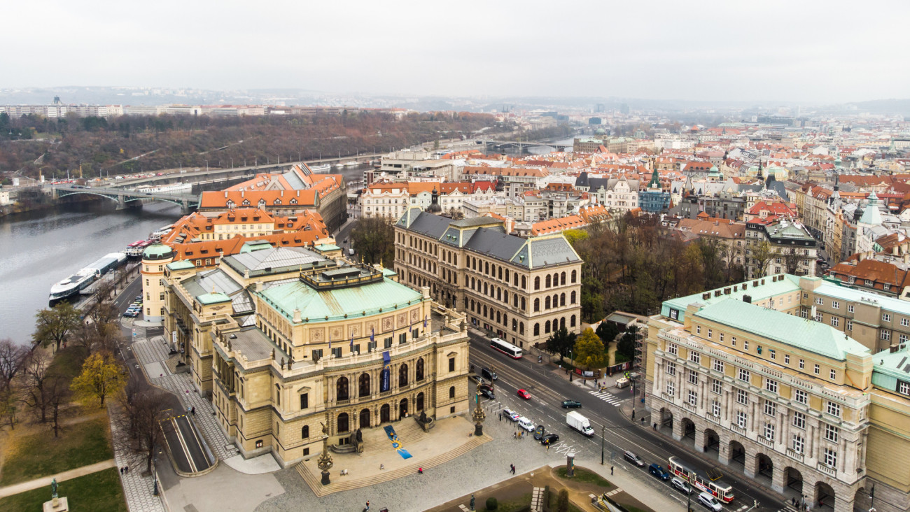Prague Architecture of the ancient European city