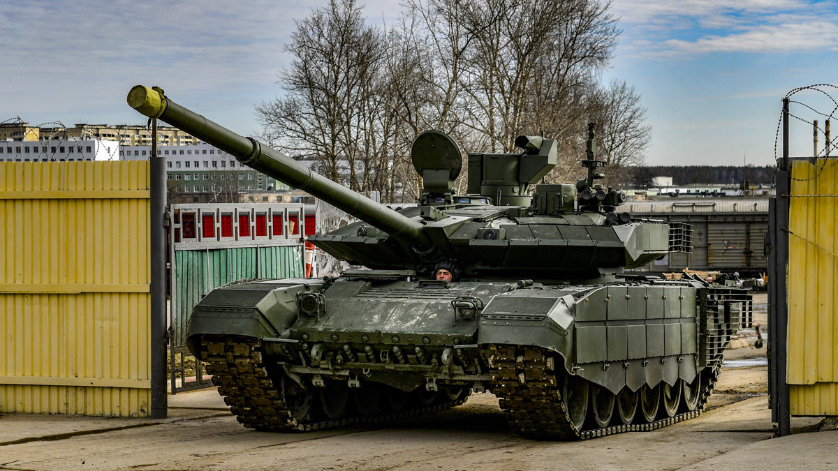 T-90M orosz harckocsi. Forrás: Wikipédia