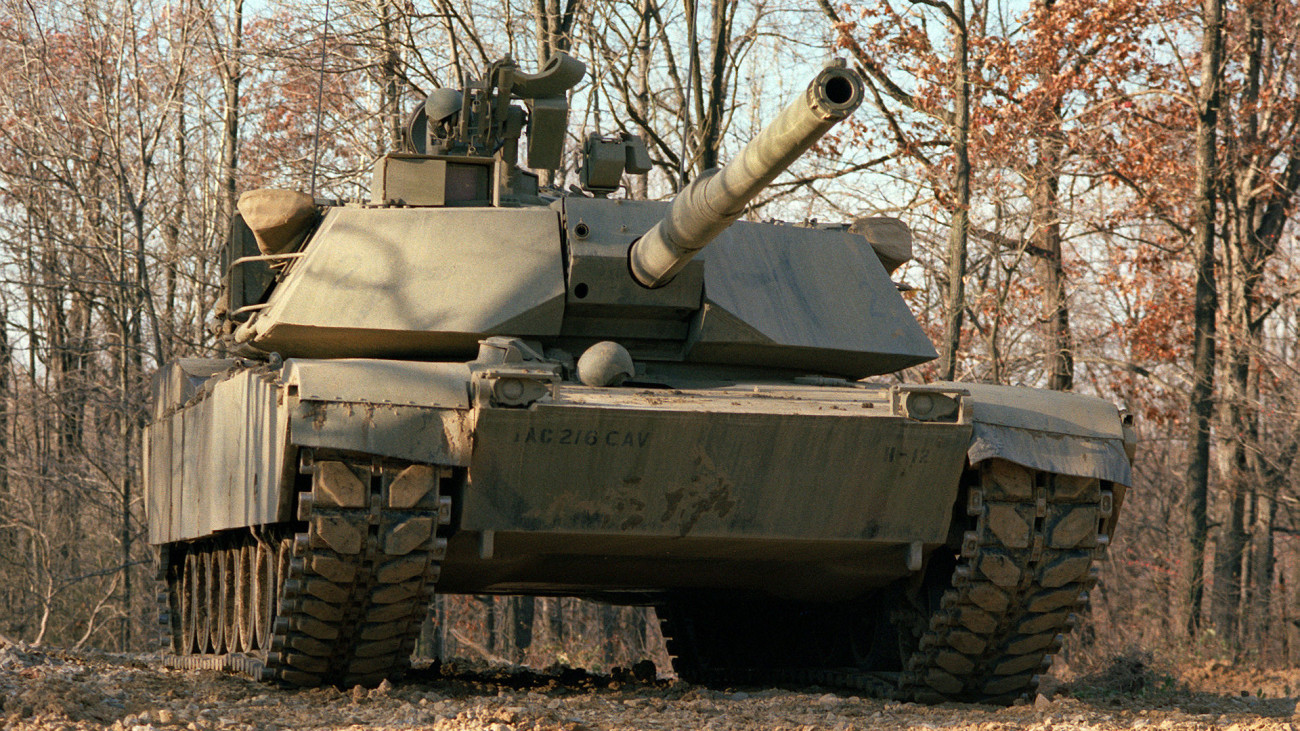 M1A1 Abrams amerikai tank. Forrás: Wikipédia