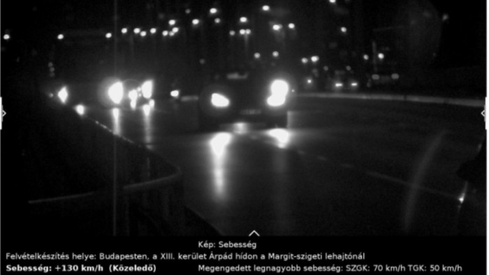 Őrült száguldozás az Árpád hídon: hihetetlen, hány gyorshajtót fogtak a rendőrök