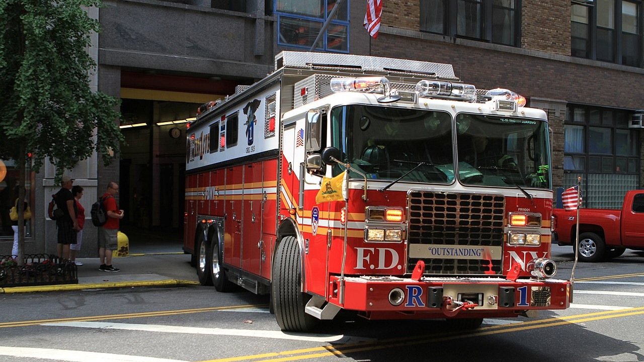 New York-i tűzoltók. Forrás: Wikipédia