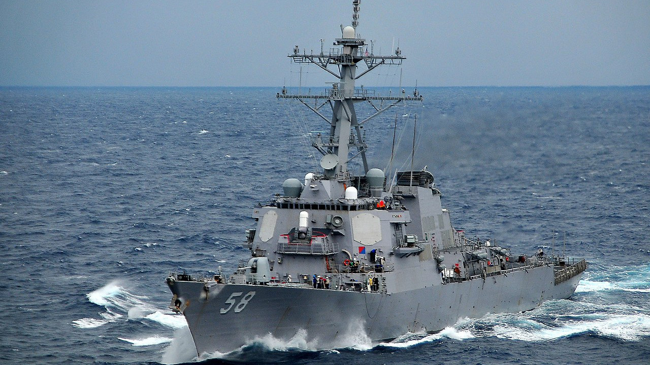 USS Laboon (DDG 58) amerikai romboló. Forrás: Wikipédia