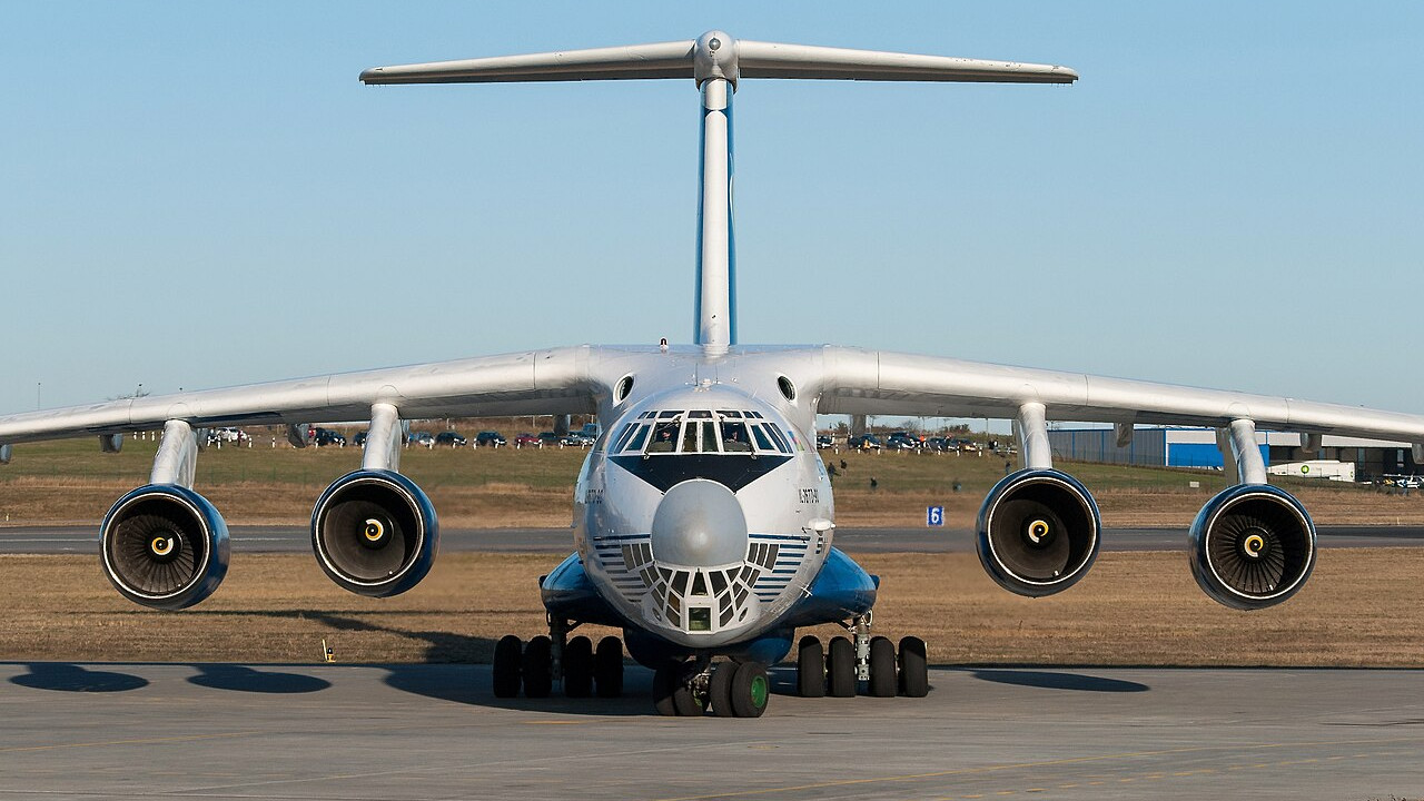 Il-76, orosz szállítógép, Forrás: Wikipédia