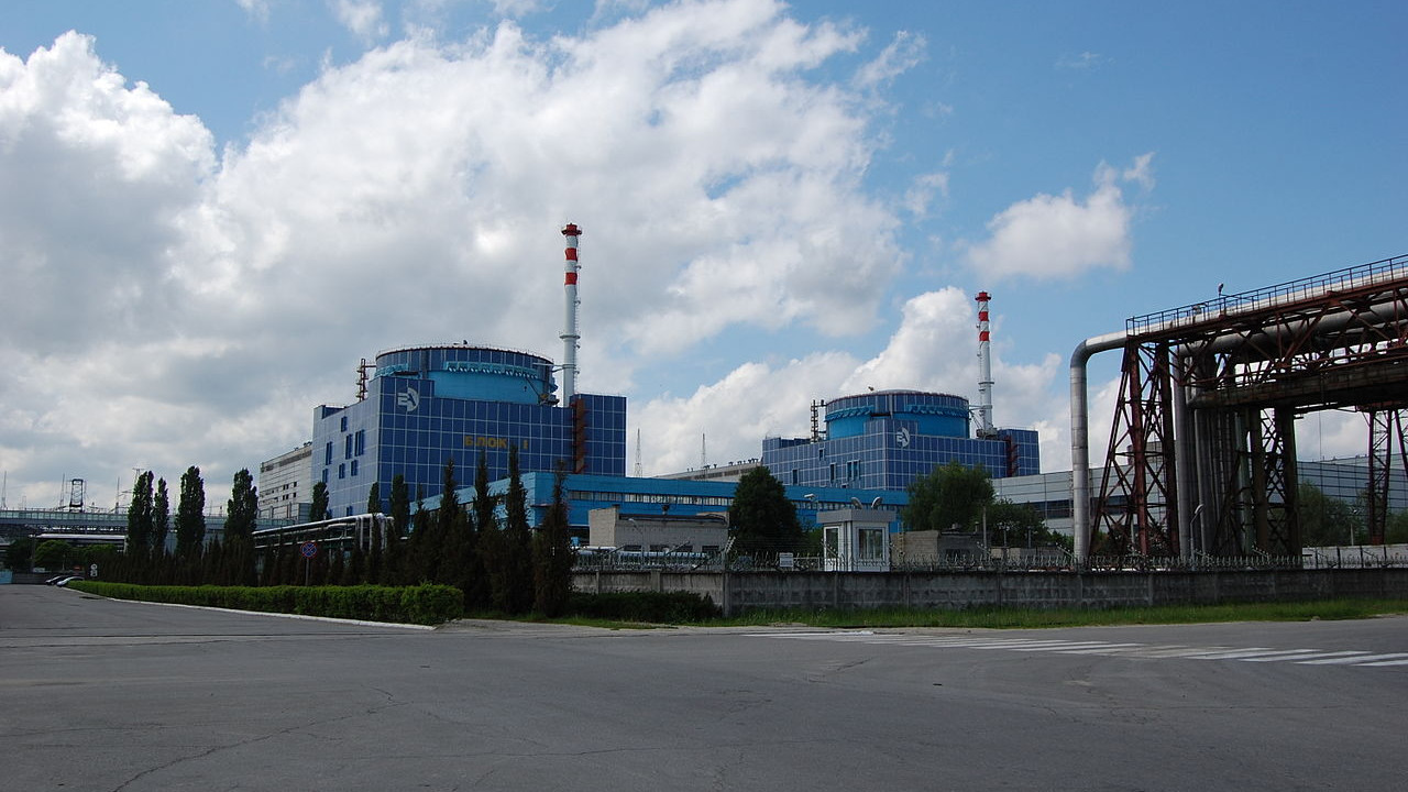 Hmelnickij atomerőmű. Forrás: Wikipédia