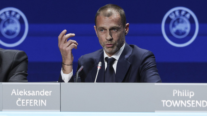Váratlan bejelentést tett az UEFA elnöke