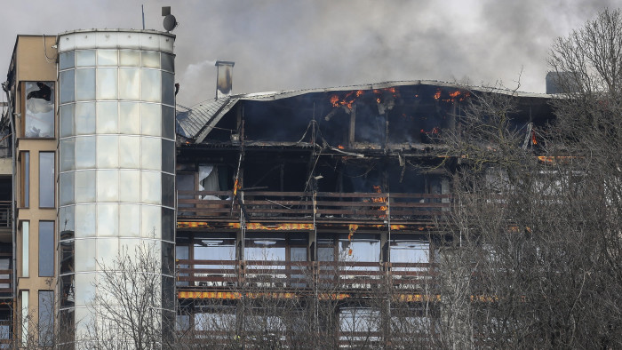 Az igazgató szerint jelentős a kár a leégett Hotel Silvanusban