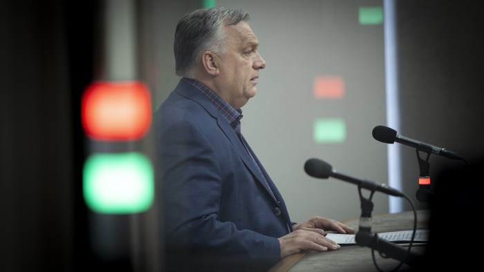 Orbán Viktor péntek reggel: az EP-választás egy utolsó esély visszafordulni a háború felé vezető úton