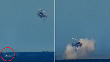 Váratlan fordulat egy orosz helikopter és egy ukrán drón harcában - döbbenetes videó