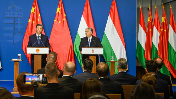 Itt visszanézheti Orbán Viktor és Hszi Csin-ping sajtótájékoztatóját