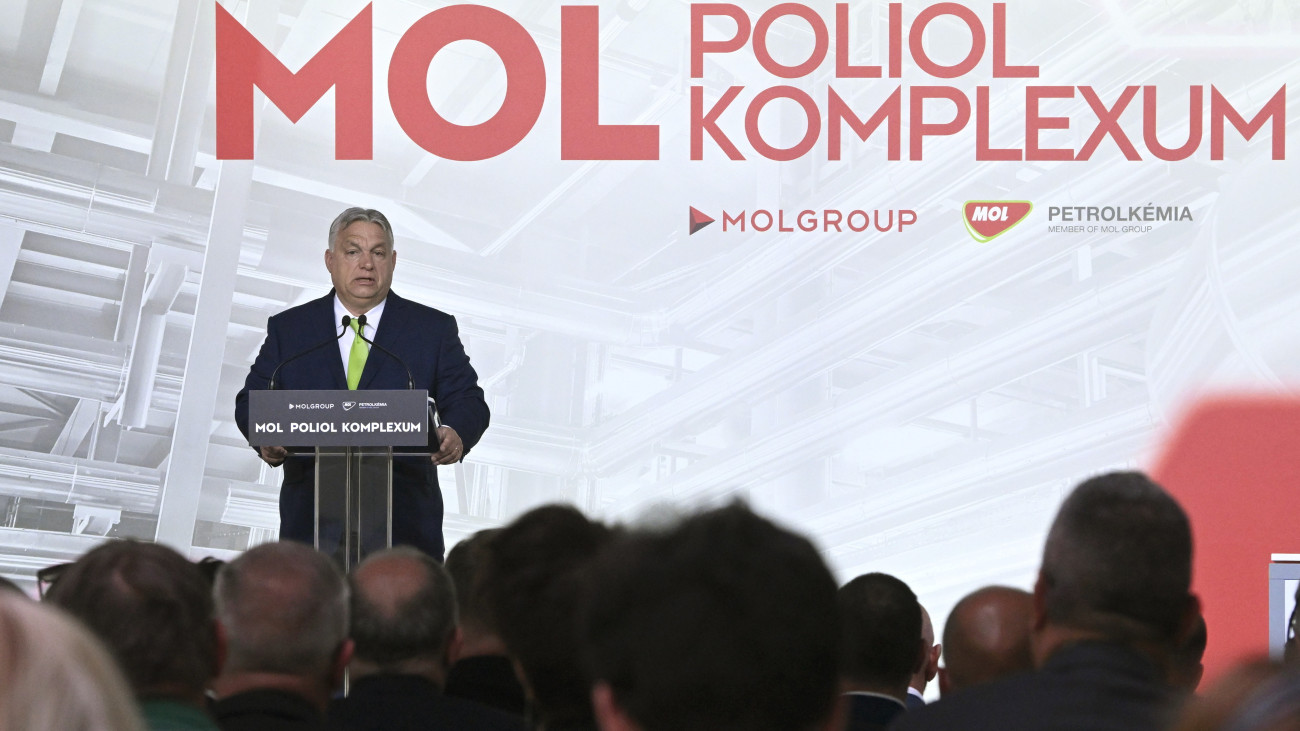 Orbán Viktor: alig várjuk, hogy a Mol vezérigazgatójára úgy tekintsünk, mint a magyar Jockey Ewingra
