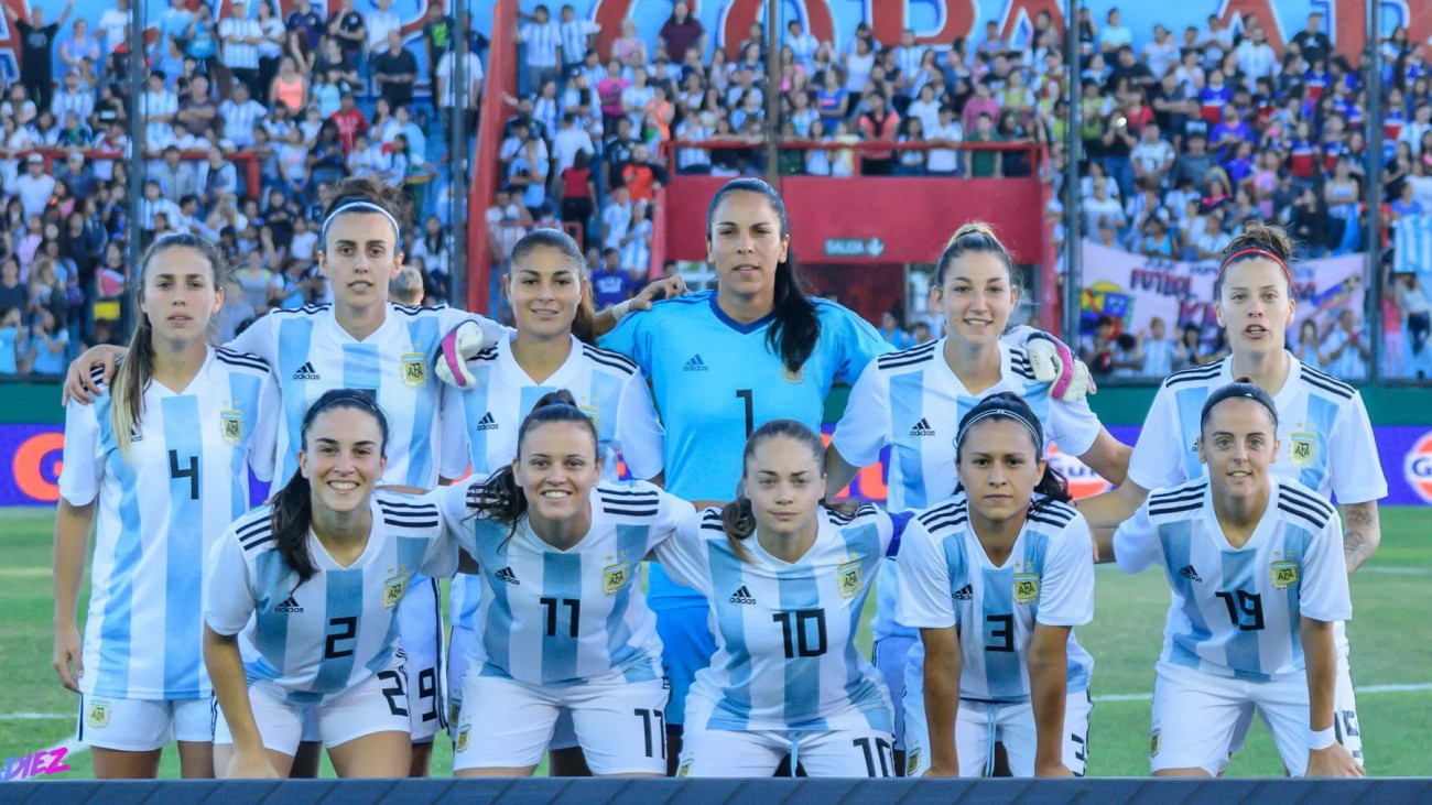 Argentin női futball válogatott. Forrás: Facebook / Argentina National Football Team