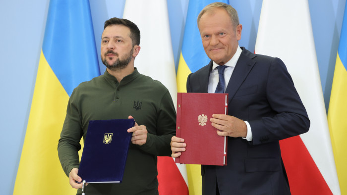 Lengyelország kétoldalú biztonsági megállapodást kötött Ukrajnával