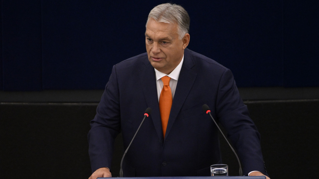 Orbán Viktor a strasbourgi plenáris vita végén: "ócska propaganda terepévé vált az Európai Parlament"