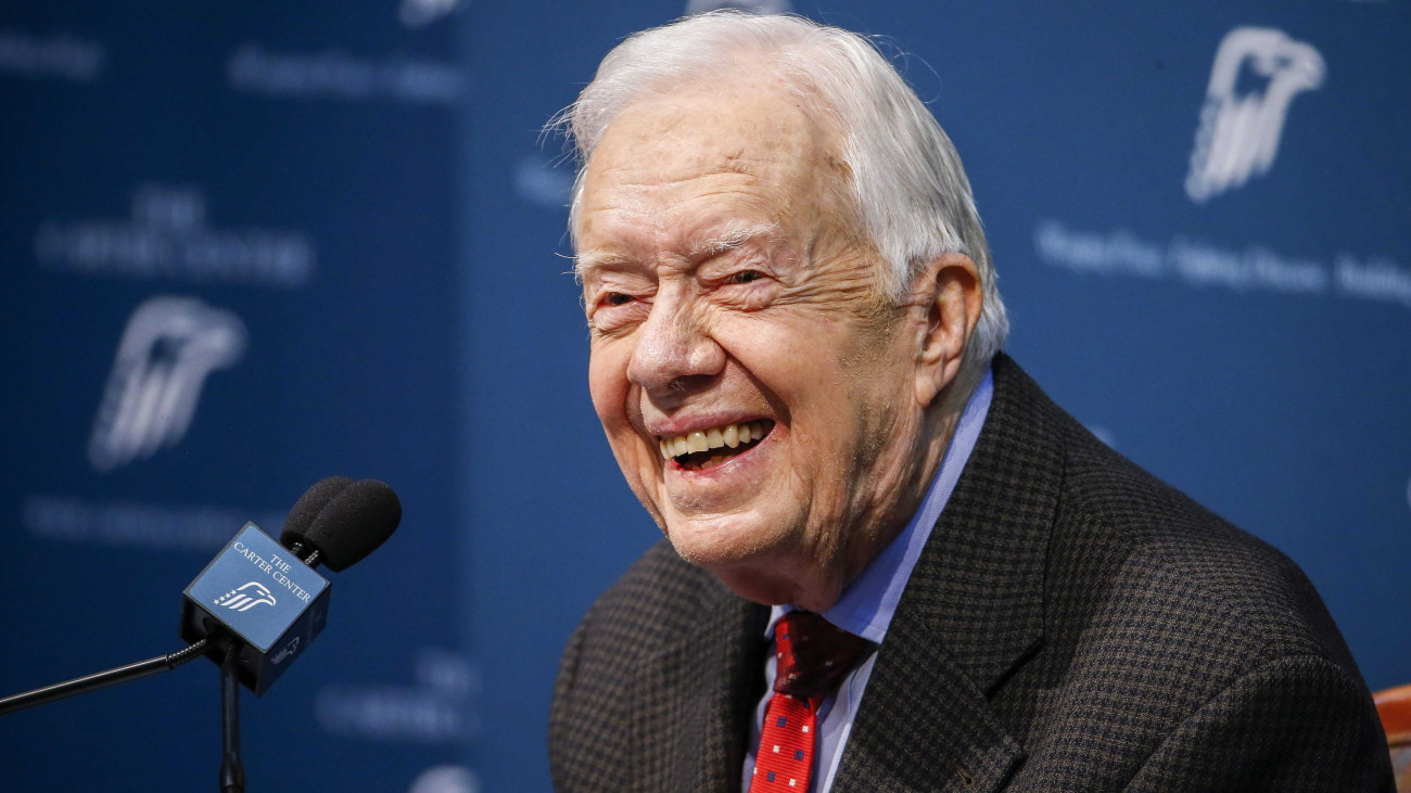 Százéves korában elhunyt Jimmy Carter