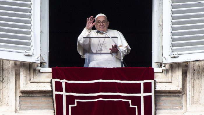 Rövid végrendeletet hagyott Ferenc pápa