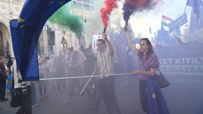 Mérleget vont a csütörtöki tüntetés után a rendőrség