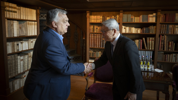 Világhírű kínai professzorral találkozott Orbán Viktor
