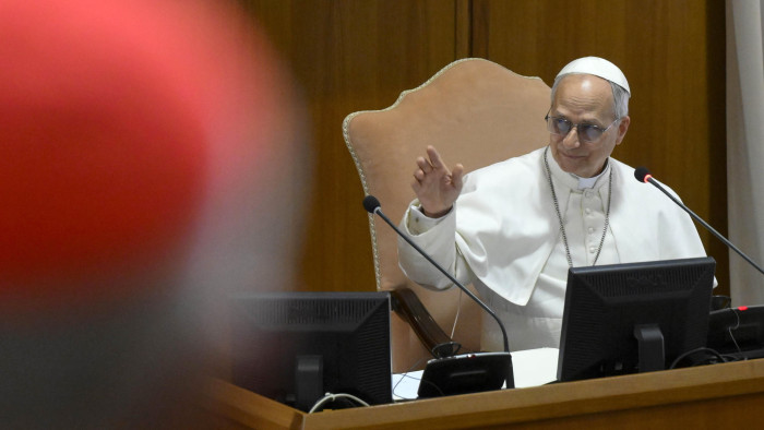 A pápánál járt a Tisza párt képviselője