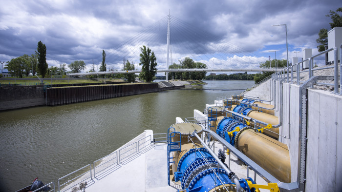 Hiánypótló megoldás a soroksári Duna-ágnál: elkészült a Kvassay-szivattyútelep