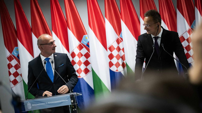 Szijjártó Péter: nincs ez másként Horvátország esetében se