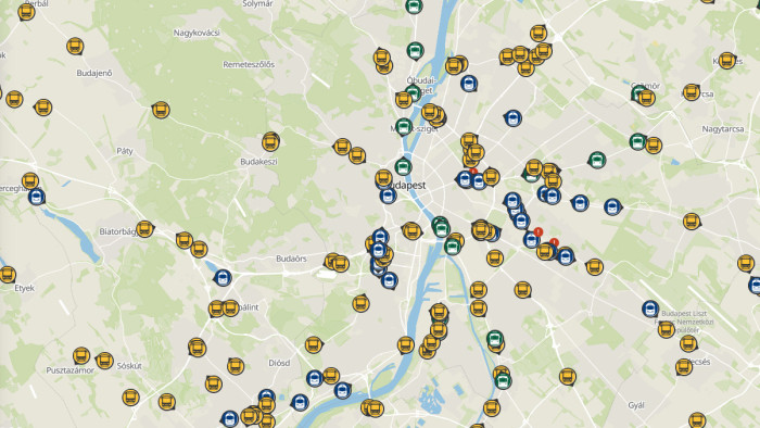 Megint térképre kerültek a magyar vonatok – itt lehet most látni őket
