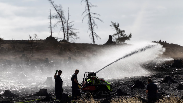 Lángokban áll Türingia