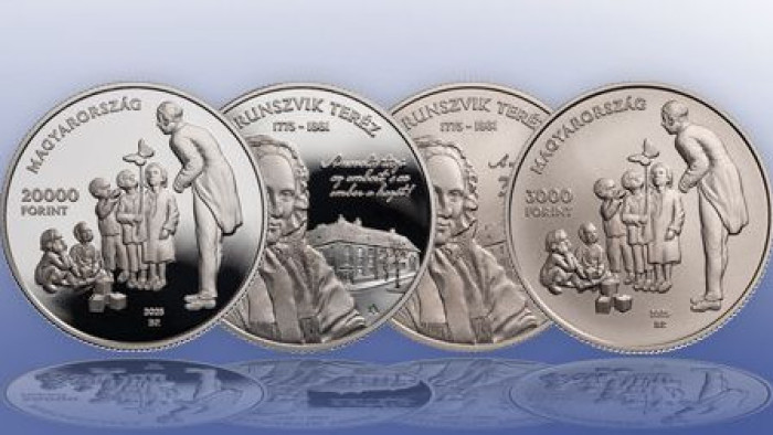 Jön az ezüst 20000 forintos érme