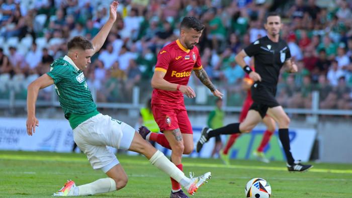 Kl-selejtező: utolsó percben szerzett góllal ment tovább a Győr