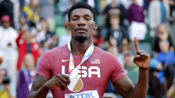 Izzadhat a világbajnok sprinter