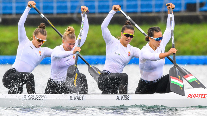 Magyar aranyparádé a szakadó esőben