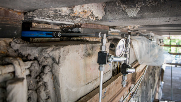 Megemelték a Flórián téri felüljárót – képek