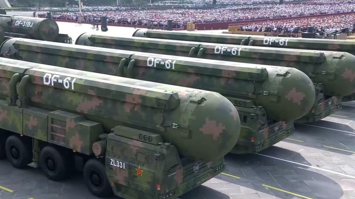 A kínaiak új atomrakétát villantottak, a célpont már Washington