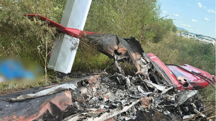 Közel a magyar határhoz lezuhant egy kisrepülő