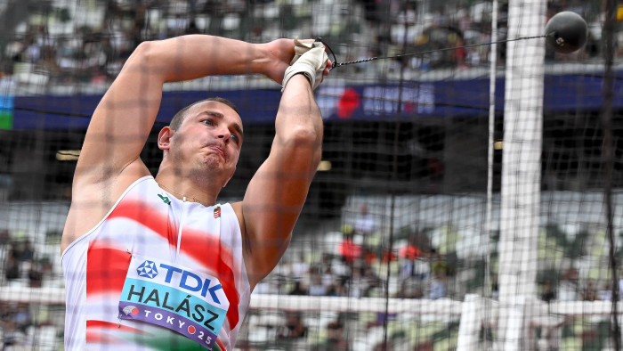 Atlétikai vb - Halász Bence bronzérmes kalapácsvetésben