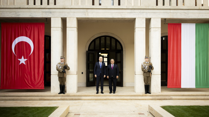 Orbán Viktor és Kövér László is fogadta a török nemzetgyűlés elnökét