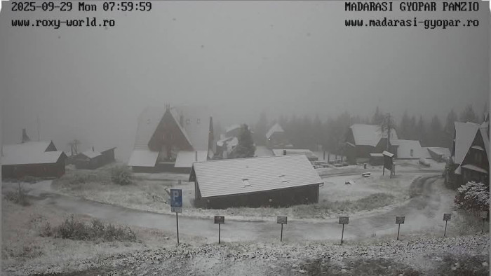 Itt az első hó, fehér lepel borította be a Transzfogarasi utat és a Madarasi-Hargitát - videó