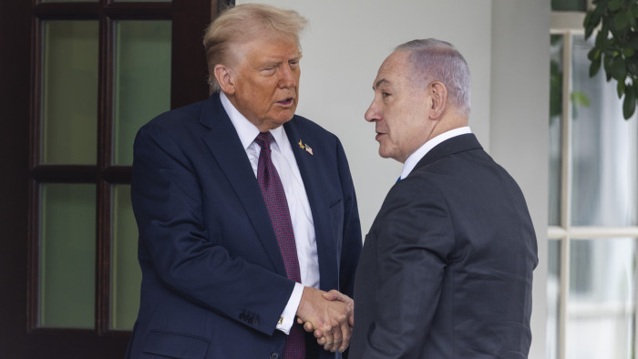 20 pontos gázai béketervet tett közzé Donald Trump a váratlanul békülékeny izraeli–katari tárgyalás után