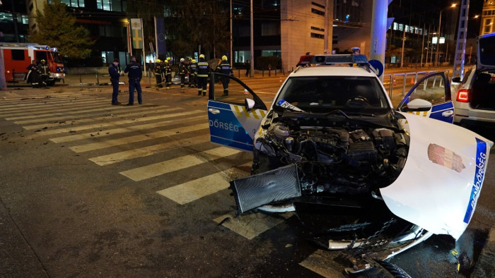 Szörnyű baleset Budapesten - fotó