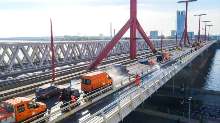 Munkaterület lesz a hídon, nehéz lesz a közlekedés